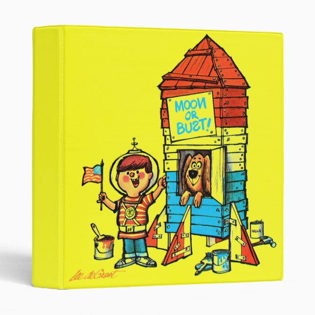 Moon or Bust! Binder (Front/Spine)