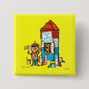 Moon or Bust! Button