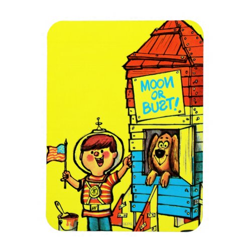Moon or Bust Magnet