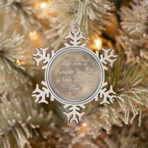 Moon Ornament Full Moon Christmas Decoration