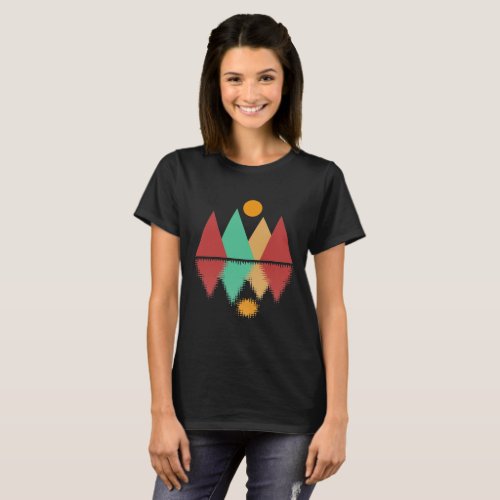Moon Over Four Peaks 2 T_Shirt
