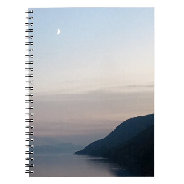 Moon over Loch Ness Notebook (Front)