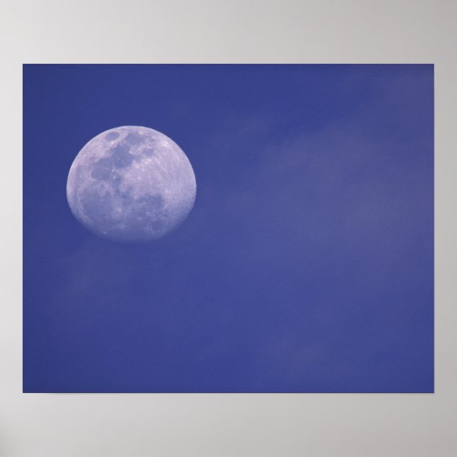 Moon Over the Galapagos Islands, Ecuador Poster (Front)