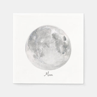 Moon Paper Napkins