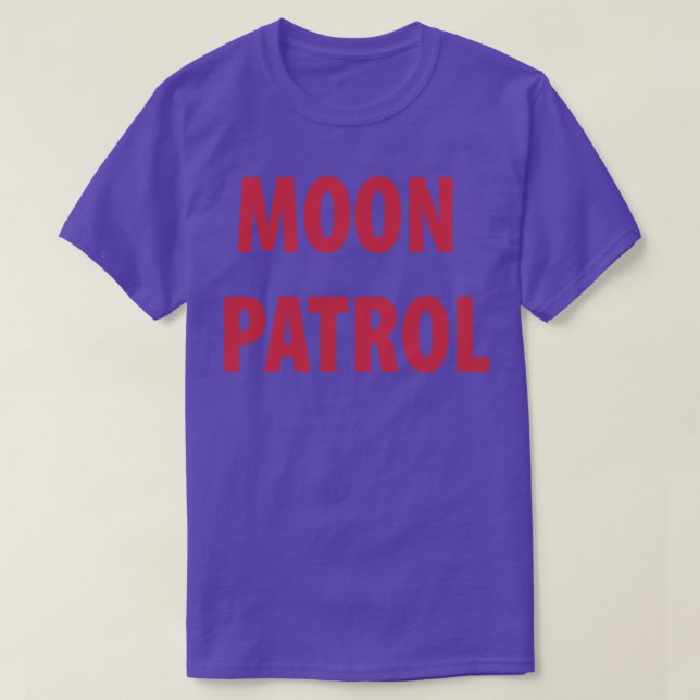 MOON PATROL T-Shirt (Design Front)