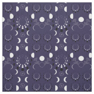 Moon Phase and Datura Fabric