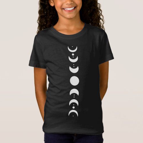 Moon Phase Cycle Phases Of The Moon Astronomy Star T_Shirt