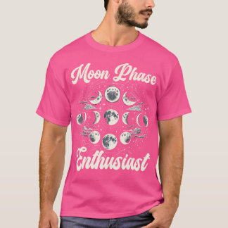 Moon Phase Full Moon Lunar Eclipse Astronomer Astr T-Shirt