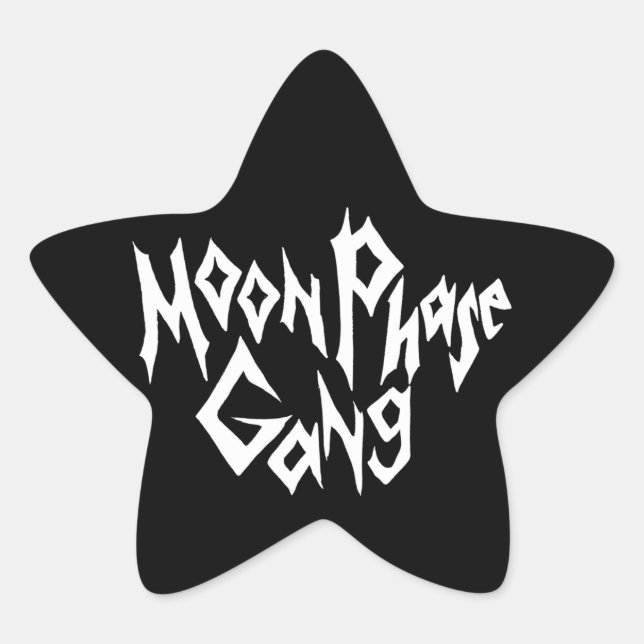 MOON PHASE GANG Sticker Sheet (Front)
