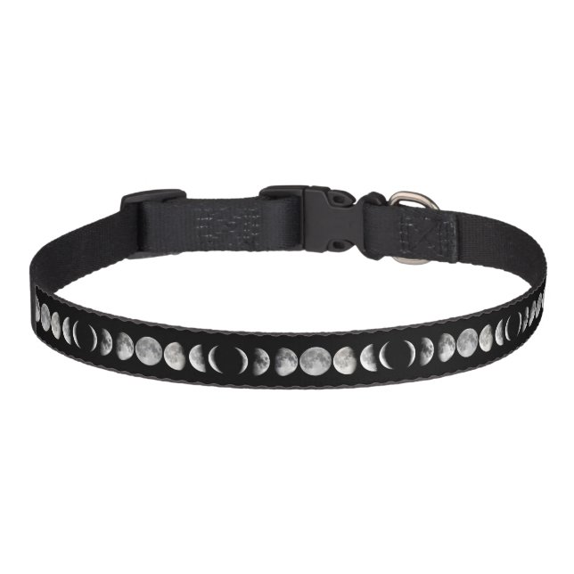 Moon Phase Pet Collar (Front)