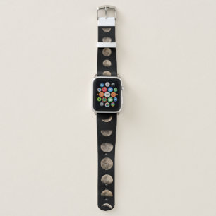 Moon phases apple watch band