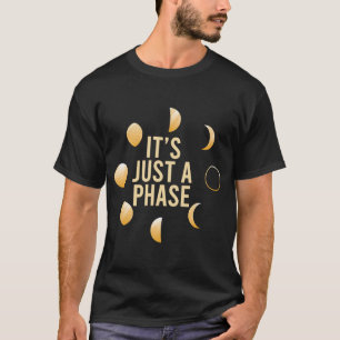 Moon Phases Astronomy Astronomer Spiritual Psychic T-Shirt
