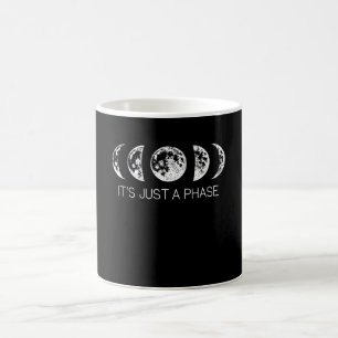 Moon Phases Astronomy Humor Coffee Mug