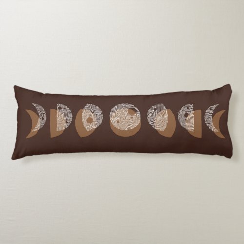 Moon Phases Body Pillow