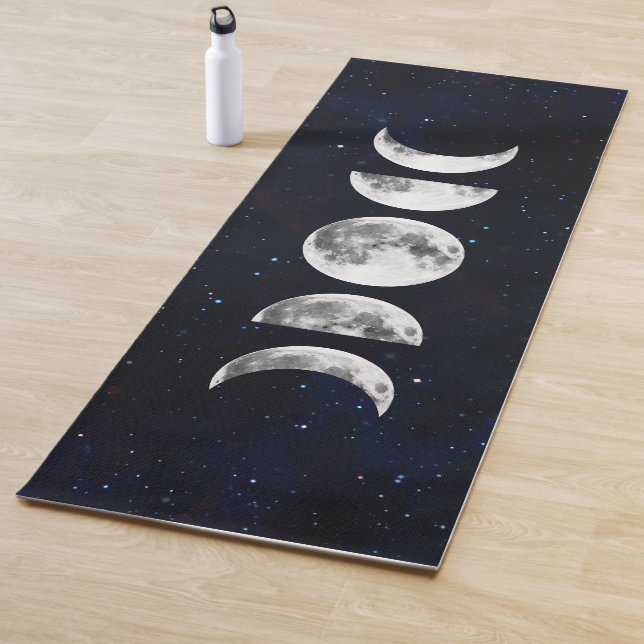 Moon Phases Cosmic Yoga Mat (In Situ)