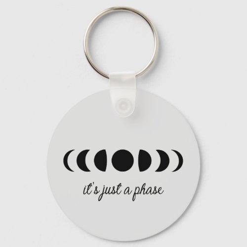 Moon Phases Keychain