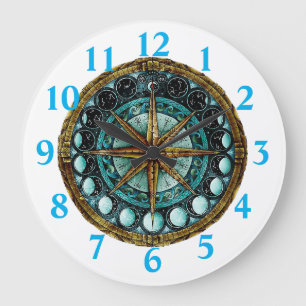 Moon Phases Large Clock