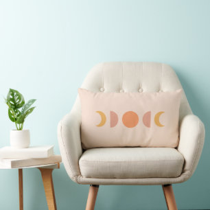Moon Phases Lumbar Pillow