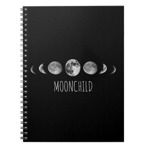 Moon Phases  Moonchild Notebook