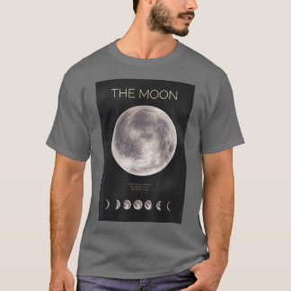 Moon Phases Night Graphic T-Shirt