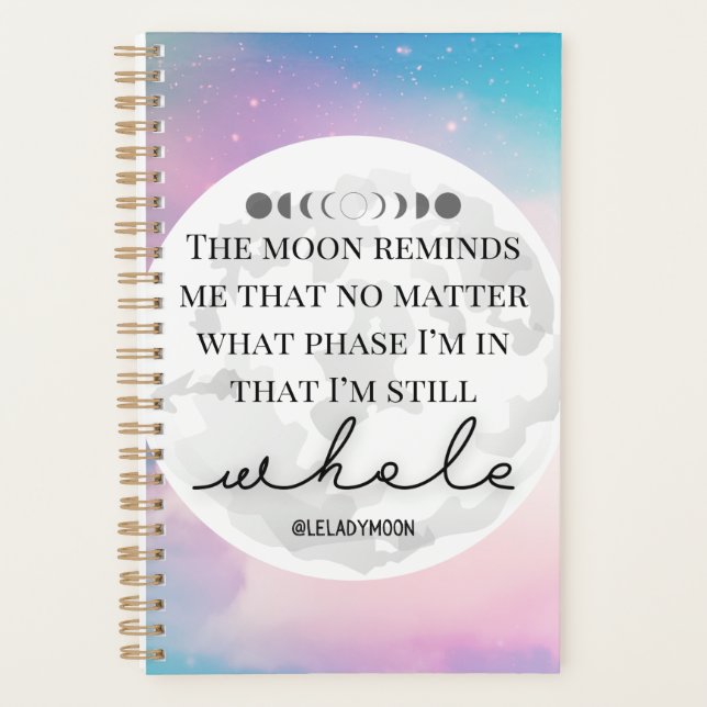 Moon Phases Planner (Front)