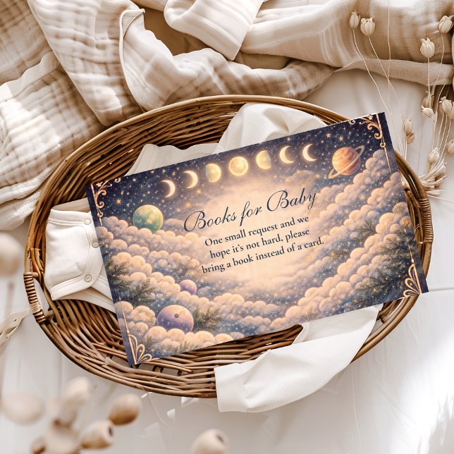 Moon Phases Space Books for Baby Enclosure Card (Creator Uploaded)