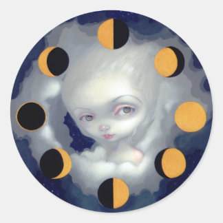 "Moon Phases" Sticker