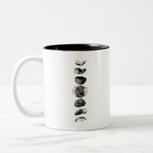 Moon Phases Two_Tone Coffee Mug
