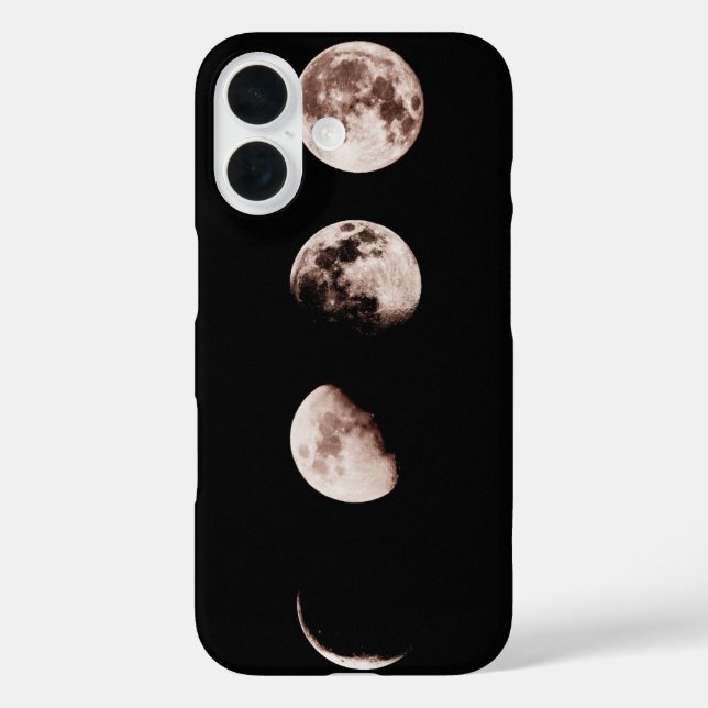Moon Phases Wall Art – Celestial Home Decor Case-Mate iPhone Case (Back)