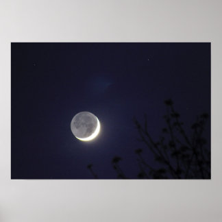 Moon Photo Poster