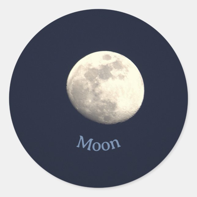 Moon Photo Stickers (Front)