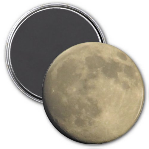 Moon Photograph Magnet