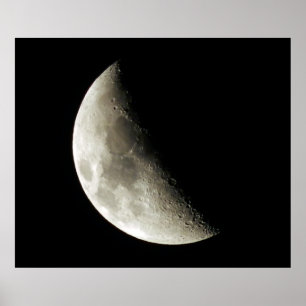 Moon Photography Poster
