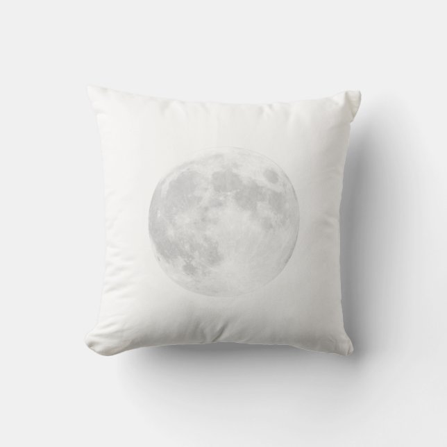 Moon Pillow White (Front)