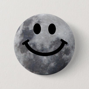 Moon Pinback Button