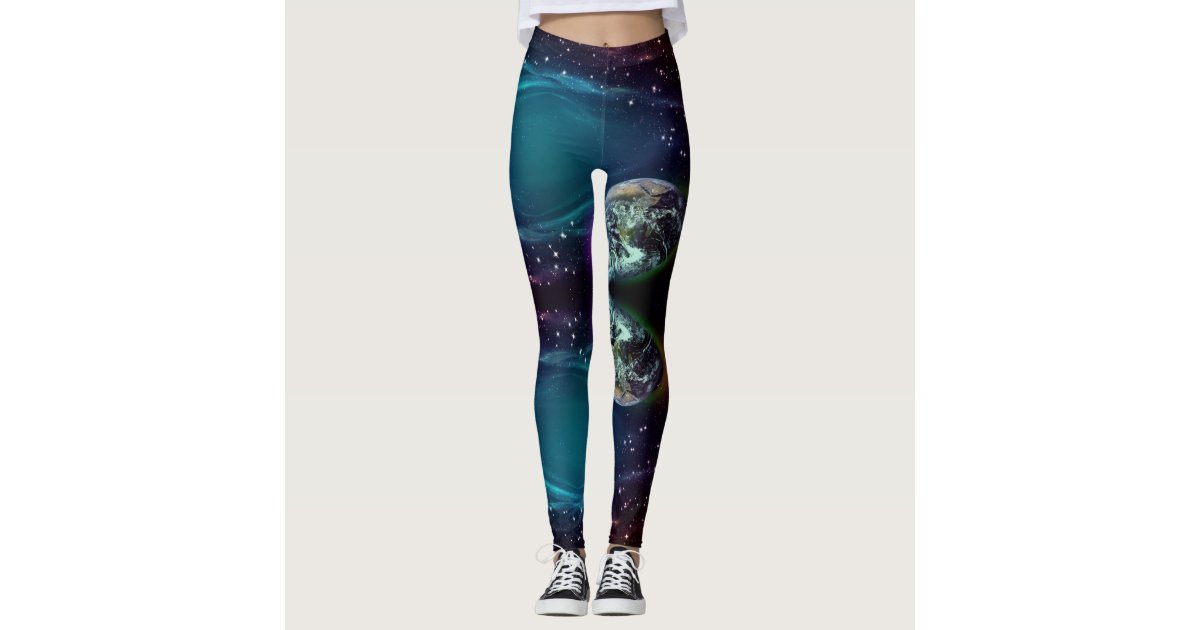 Moon, Planet and Stars Leggings