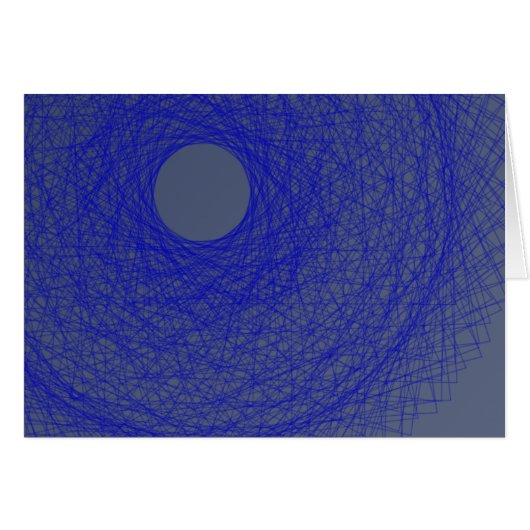 moon please forget to fall down to the blue ocean cards (Front Horizontal)