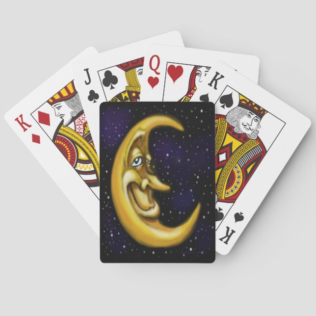 Moon Poker Cards (Back)