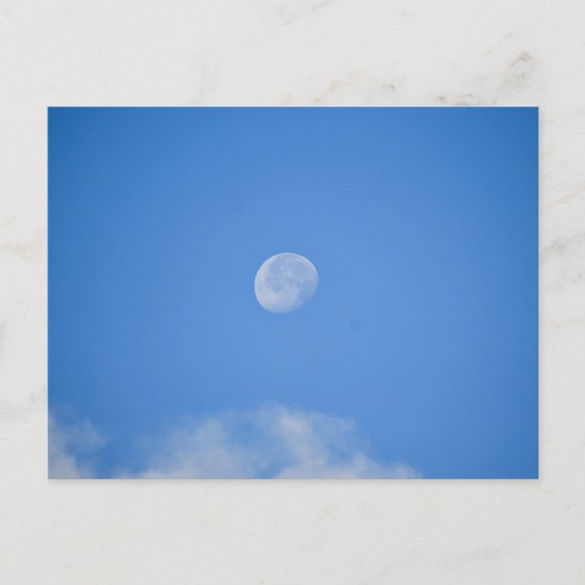 Moon  postcard (Front)