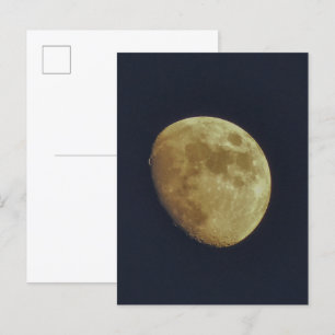 Moon postcard