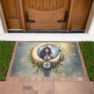Moon Priestess – Keeper of the Celestial Balance. Doormat