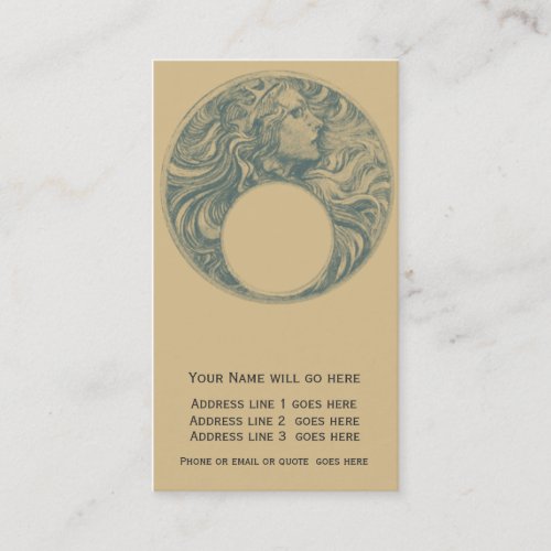 Moon Princess Business Card Templates