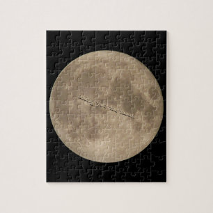 Moon Puzzle Personalized Full Moon Puzzles
