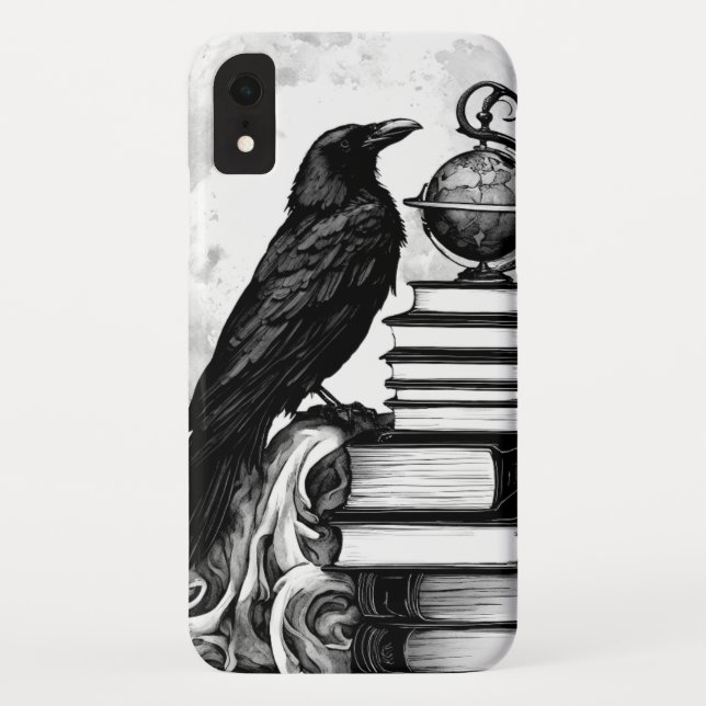 Moon Raven Case-Mate iPhone Case (Back)