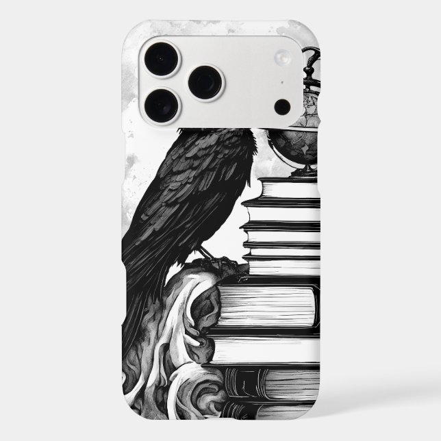 Moon Raven Iphone Case (Back)