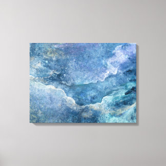 Moon River and Me Canvas Wrap Print