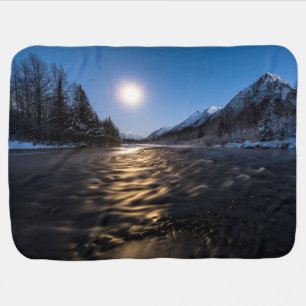 Moon River Baby Blanket