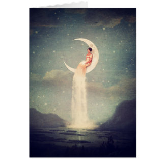 Moon River Lady Cards