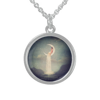 Moon River Lady Sterling Silver Necklace