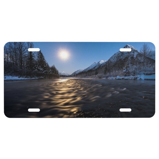 Moon River License Plate (Front)